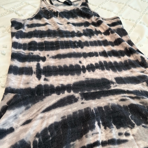 Mossimo Tie Dye Assymetric Hem Midi Dress Size Small - Picture 3 of 4